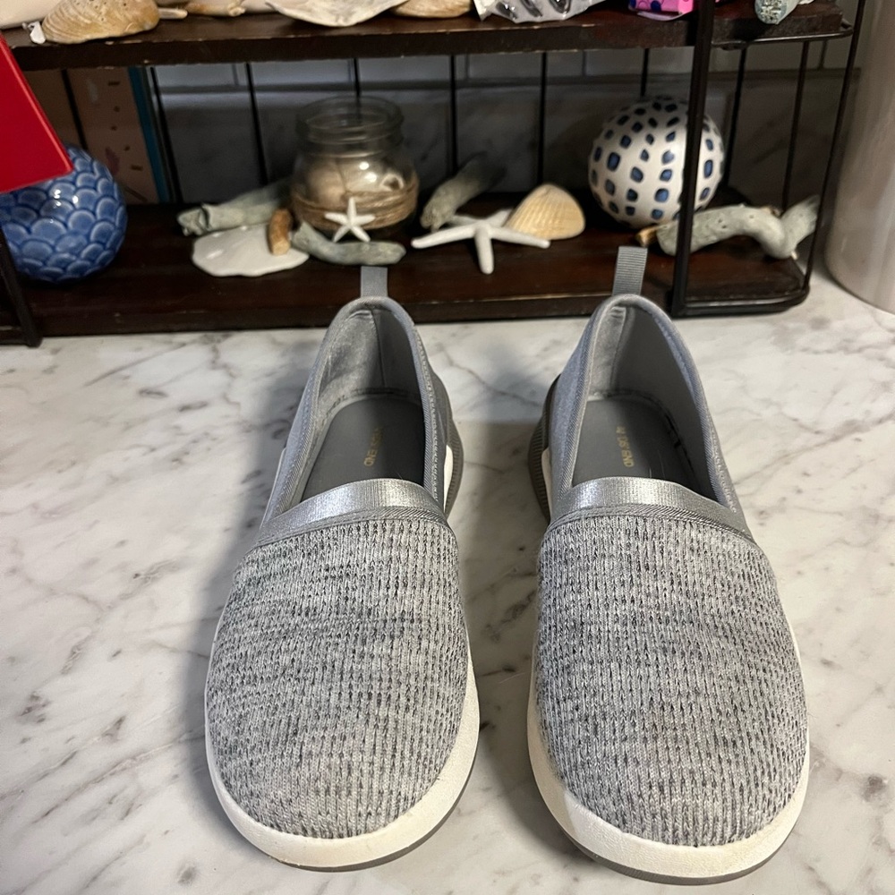 Lands' End Gray Slip-On Shoes - Picture 2 of 6